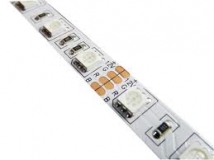 Гибкая светодиодная лента SMD 5050 60 светодиодов/метр, синий цвет, влагозащищенная.
