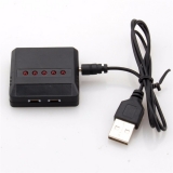 Зарядное устройство USB для аккумуляторов 3.7В Syma X5 X5C X5C-1, 5 в 1