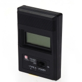 Цифровой LCD термометр с внешним датчиком К-типа -50° +1300 °С (черный) TM902C