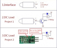 HC-SR505 датчик движения, 4.5-20В, Mini PIR Motion Sensor