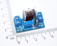 Регулятор напряжения постоянного тока на LM317 , 1.25-37 вольт, 2.2А, step-down