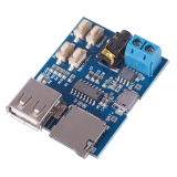 Аудио модуль (MP3-плеер) на GPD2856C, USB-flash, TF-карта,  2-3Вт