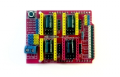 Плата расширения CNC Shield v3.0 для Arduino UNO, Expansion Board A4988 Driver
