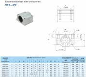 SC8UU 8 мм линейный шарикоподшипник движения SCS8UU, 34*30*22мм
