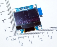 0,96-дюймовый желто-синий ЖК дисплей 128 * 64 OLED-дисплей на SSD1306, модуль для Arduino, интерфейс I2C IIC