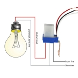 Модуль управления нагрузкой от освещенности 220В 10А Automatic Auto On Off Photo Control Switch 220V 10A
