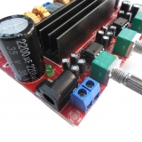 Компактный готовый усилитель 2.1 класса D 2 х TPA3116 2 х 50Вт + 100Вт  subwoofer, 12-24В