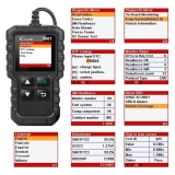 Автомобильный диагностический сканер CReader CR3001, LAUNCH X431, полный OBD2 считыватель кодов