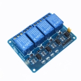 Модуль реле 4-канальный для Arduino (с оптронной изоляцией 5В, low level trigger, реле TONGLING либо аналог)