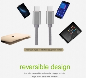 Кабель USB PD Type-C - USB Type-C 5pin 1м высокоскоростной, папа-папа