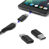 Переходник микроUSB - USB Type C 5pin ( USB3.1) черный