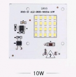 Светодиодная сборка 10W белый теплый цвет (2500-3200K, 980 lm, 220-240В AC)