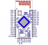 Стерео аудио модуль Bluetooth, поддержка версии 4.0/4.1, A2DP/AVRCP/ААС CSR8630 BTM830 CSR8635