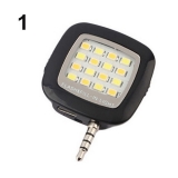 Светодиодная вспышка для смартфонов и Iphone 16 smd 3528 светодиодов, встроенный аккумулятор