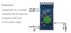 SPP-C bluetooth модуль (улучшенная замена HC-5, HC-6)