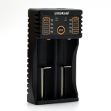 Двойное зарядное устройство LiitoKala Lii-202 для Li-Ion, Li-Pol, LiFePo4, Ni-MH/Cd аккумуляторов типа A, AA, AAA, 18650, 14500 и т.д. с питанием от USB