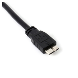 Кабель micro USB 3.0 Y-Type 50 см (для подключения внешнего жесткого диска в 2 порта USB)