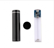 Зарядное устройство - брелок для смартфонов. USB 5В 1А на аккумуляторе типа 18650, черный