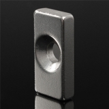 Неодимовый магнит NdFeB 20 x 10 x 4 мм N52 с отверстием