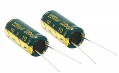 Конденсатор электролитический 2200 мкФ 10 В 10*16мм LOW ESR SANYO