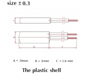 KSD9700 120°C 5А 250В (нормально замкнутый, NC, пластик)