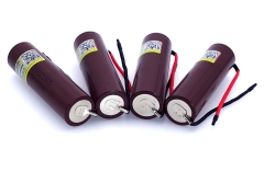 Аккумулятор HG2 18650 DBHG2 3.6В 3000мАч, 10.8Wh, максимальный постоянный ток 12А, импульсный ток 30А, с приваренными контактами