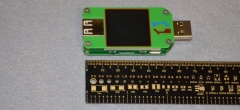 Электронный портативный цветной USB-тестер RD UM24C с bluetooth-модулем (напряжение, ток, мощность, емкость) USB2.0, QC3.0