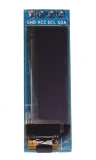 OLED-дисплей 0.91-дюймовый, синий, ЖК дисплей 128 * 32, на SSD1306, модуль для Arduino, интерфейс I2C IIC