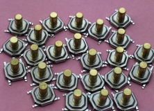 Кнопка тактовая SMD 5.2 * 5.2 * 4.3 мм IT-1187-G43M G68