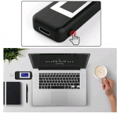 Электронный двухсторонний USB Type-C тестер с графическим дисплеем, поддержкой QC2.0 и QC3.0 (напряжение 4-30 В, ток 0-5.1 А, мощность, время, емкость, температура)