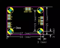 Миниатюрный стерео усилитель TPA3110 2х15W 8-18В класс D компакт