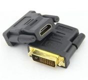 Переходник HDMI (мама) - DVI (24+1, папа)