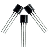 BC327-40, транзистор PNP 45В 0.8А 0.6Вт, (TO92)