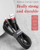 Кабель USB Type C - USB 2м, максимальный ток 2А, защита от изломов, Baseus
