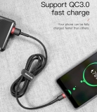 Кабель USB Type C - USB 2м, максимальный ток 2А, защита от изломов, Baseus