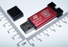 ST-Link V2 металлический корпус программатор STM8 STM32