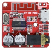 Универсальный Bluetooth 4.1 ресивер XY-BT-MINI, MP3 декодер, аудио bluetooth приемник, питание microUSB 3.7В - 5.0В, выход AUX 3.5мм