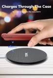 Беспроводное зарядное устройство TOPK Wireless Charger B01W  5W/7.5W/10W 5В-2А  9В-1.5А QC3.0