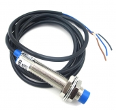 LJ12A3-4-Z/BX Концевой индуктивный датчик обнаружения металла (переключатель NPN) диаметр 12мм питание DC 6-36 В, чувствительность 4мм