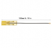Антенна двухдиапазонная 2.4 ГГц / 5.8 ГГц 8dBi, разъем IPEX 50 Ом, усиление 8 db