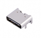 Разъем USB Type C 3.1 на плату, 6 контактов (SMT, для телефонов, планшетов...)
