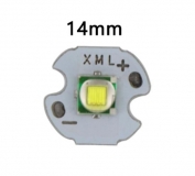 Сверхяркий светодиод Cree Die XML T6 10W 3000mA 1100Lm белый цвет подложка 14мм