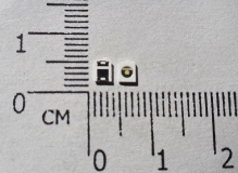 Светодиод SMD 2835 1W Replace LG белый 100 Лм, 7000-10000 К, 3.0-3.6 В, 350 мА, 1 Вт 3528PRWC-04W-C