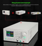 Регулируемый стабилизированный источник питания RD6006W 0-60В 0-6А с цветным ЖК-дисплеем WiFi + USB интерфейсы
