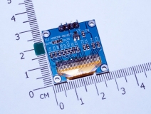 0.96-дюймовый синий ЖК дисплей 128 * 64 OLED-дисплей, I2C IIC, модуль для Arduino, SSD1306