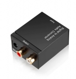 Преобразователь цифрового в аналоговый аудио сигнал, вход  Toslink/RCA, выход стерео RCA, 24-бит DAC S/PDIF декодер до 96кГц