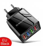 Адаптер питания - зарядное устройство AC 100-240В - 4 порта USB, 5В 3.5А