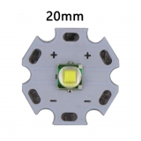Сверхяркий светодиод Cree Die XML T6 10W 3000mA 1100Lm белый цвет подложка 16мм