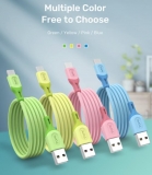 Кабель USB Type C - USB 1м, максимальный ток 3.0А, защите от изломов, TOPK