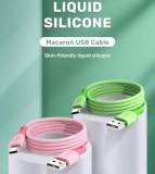 Кабель USB Type C - USB 1м, максимальный ток 3.0А, защите от изломов, TOPK